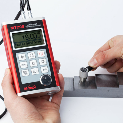 NDT Meetapparaat, Maat 0.1/0.01mm Resolutie van de Metaal Digitale Ultrasone Dikte
